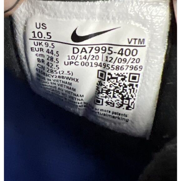 Nike Waffle One Racer Blue DA7995-400 Running Trainer 2020 Mens Size 10.5 - Picture 8 of 8